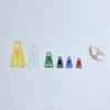 Wholesale of all-plastic triangular paper clips, paper clips, office stationery, bookmarks, creative irregular-shaped paper clips, and colored paper clips Application Scenario